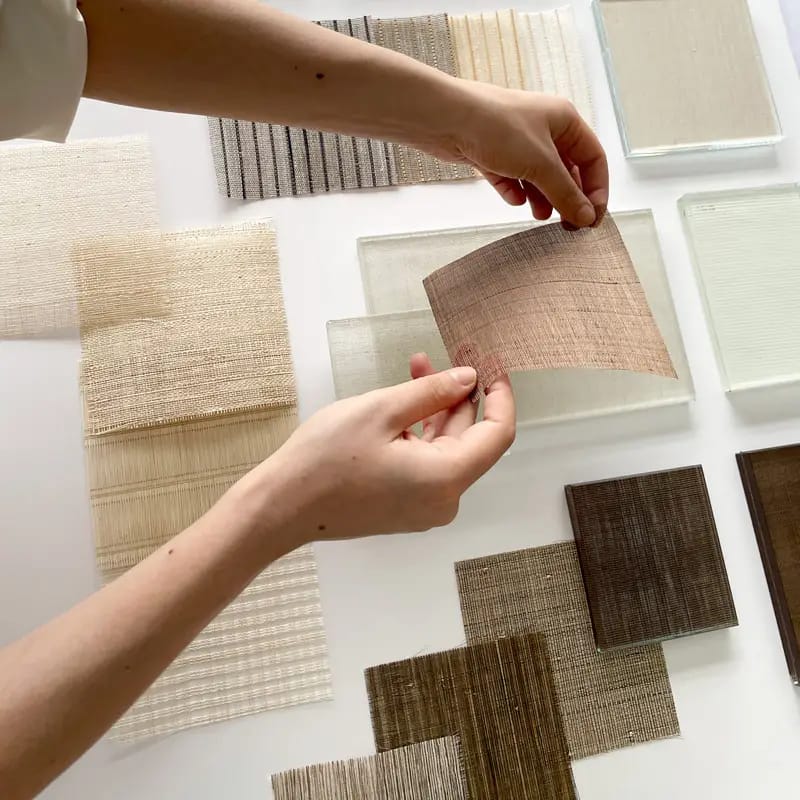 Verres et textiles